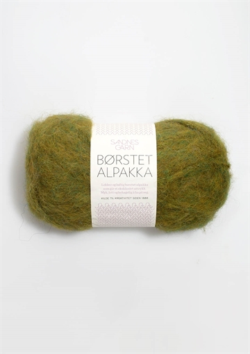 Sandnes Børstet Alpakka fv. 9645 bladgrøn